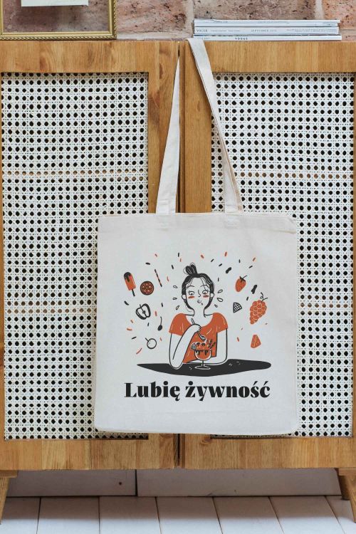 Torba Bawełniana Lubię Żywność