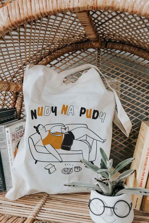 Torba eko ecru Nudy Na Pudy