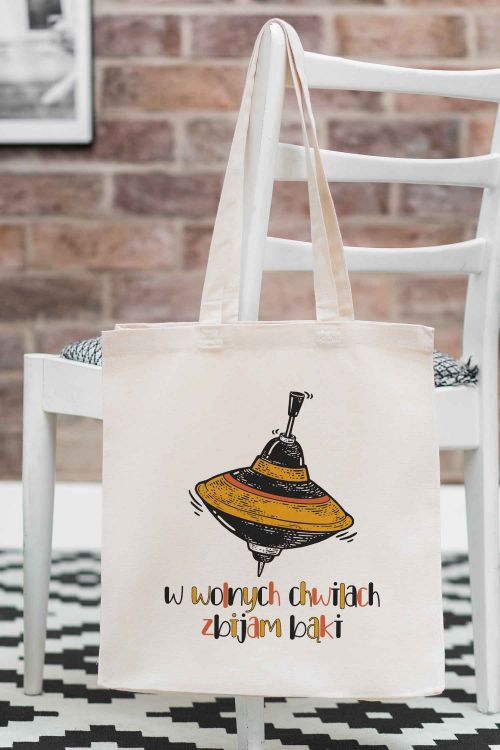 Torba Bawełniana Zbijam Bąki