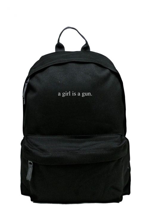 Plecak Simple A Girl is a gun