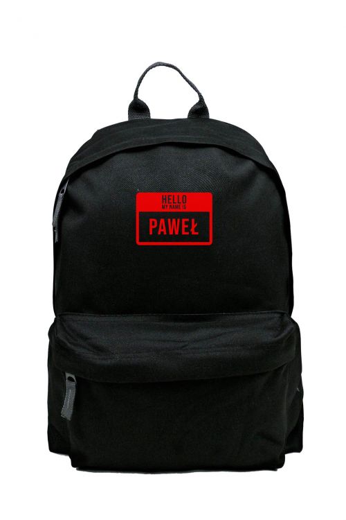 Plecak Simple Personalizacja Hello 