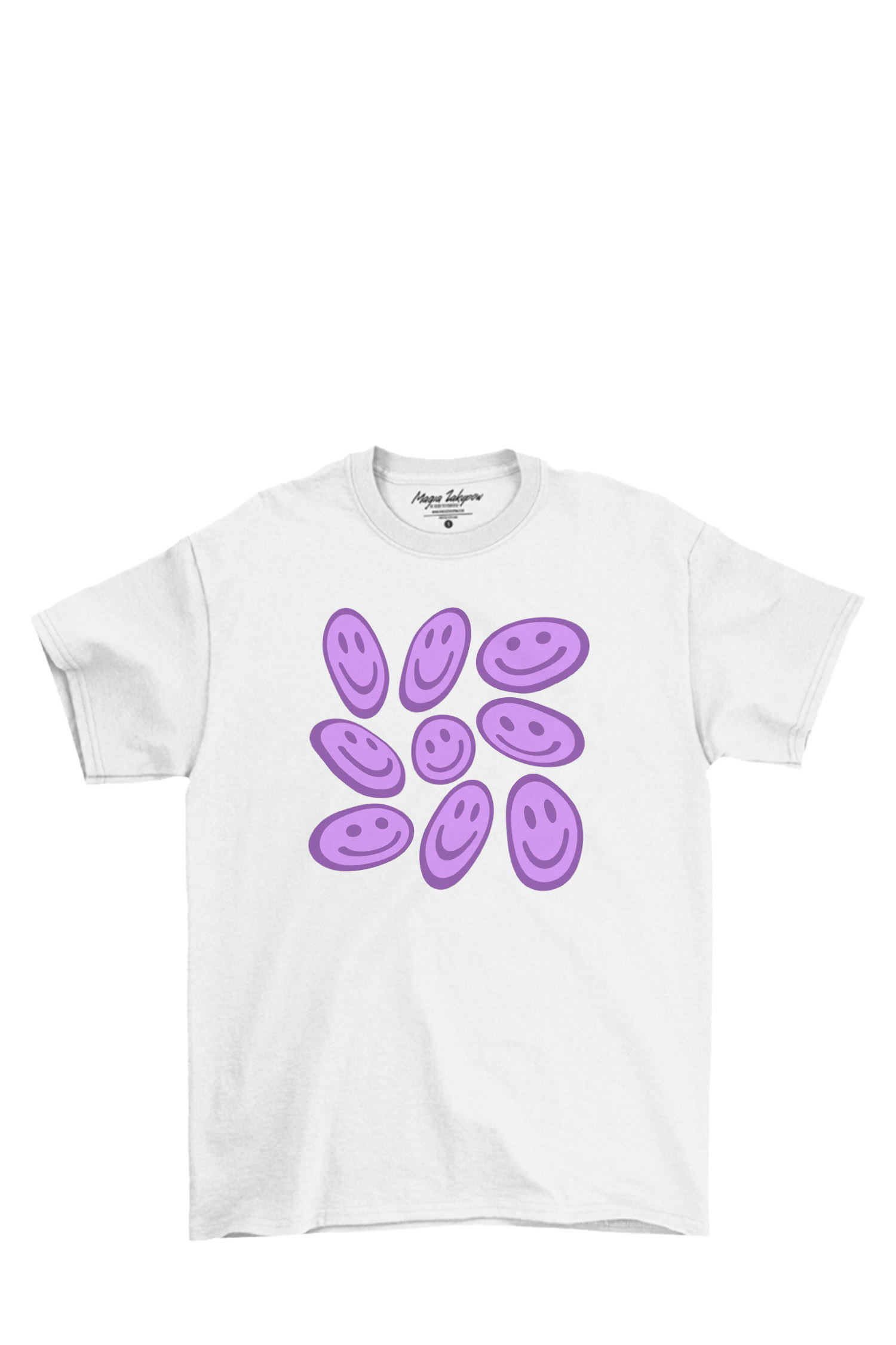 T-shirt oversize Violet Smiles