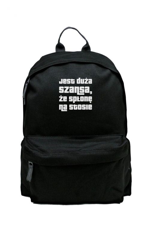 Plecak Simple Spłonę na stosie