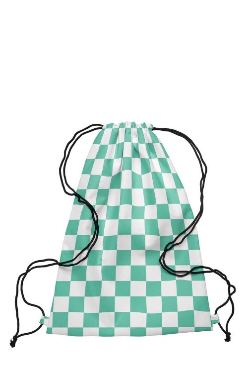 Plecaczek Worek Checkered Green