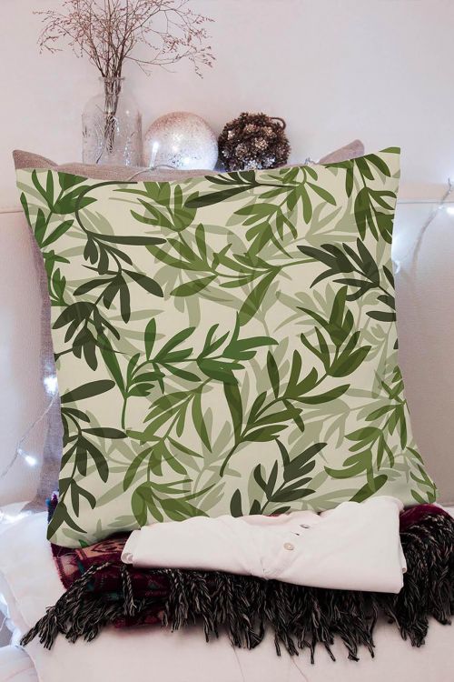 Poduszka Green Leaves