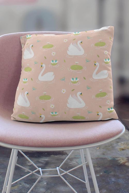 Poduszka Elegant Swans