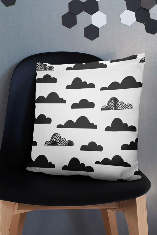 Poduszka Black Clouds