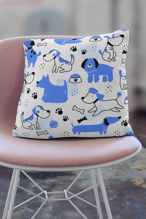 Poduszka Blue Dogs