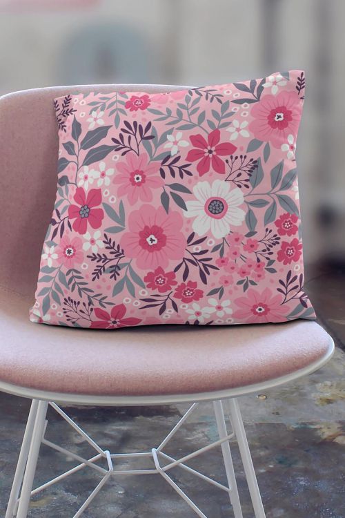 Poduszka Pink Flowers