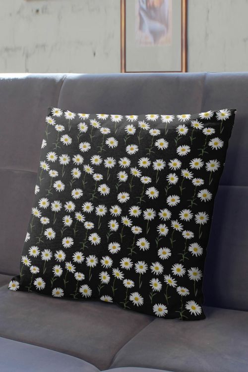 Poduszka Daisy Black