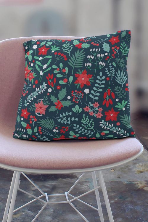 Poduszka Christmas Red Mistletoe