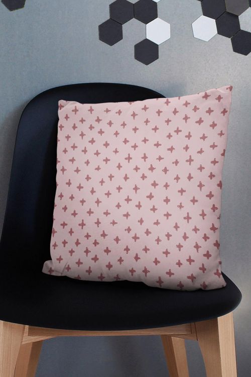 Poduszka Pink Cross