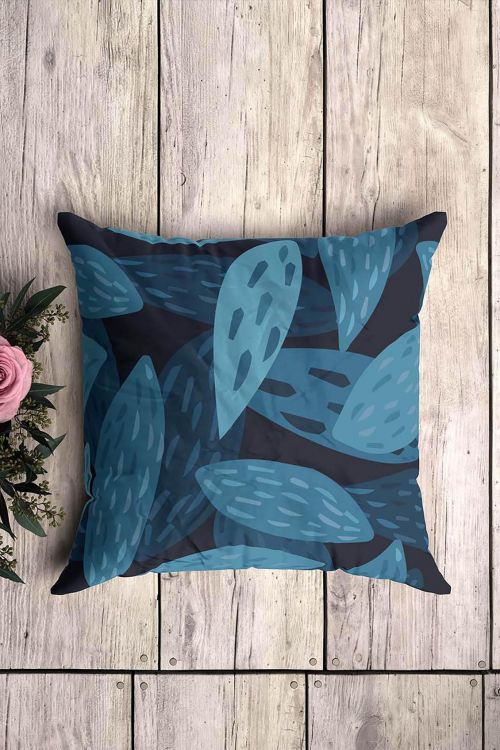 Poduszka Blue Organic