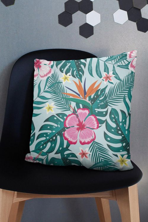 Poduszka Neon Exotic Flowers