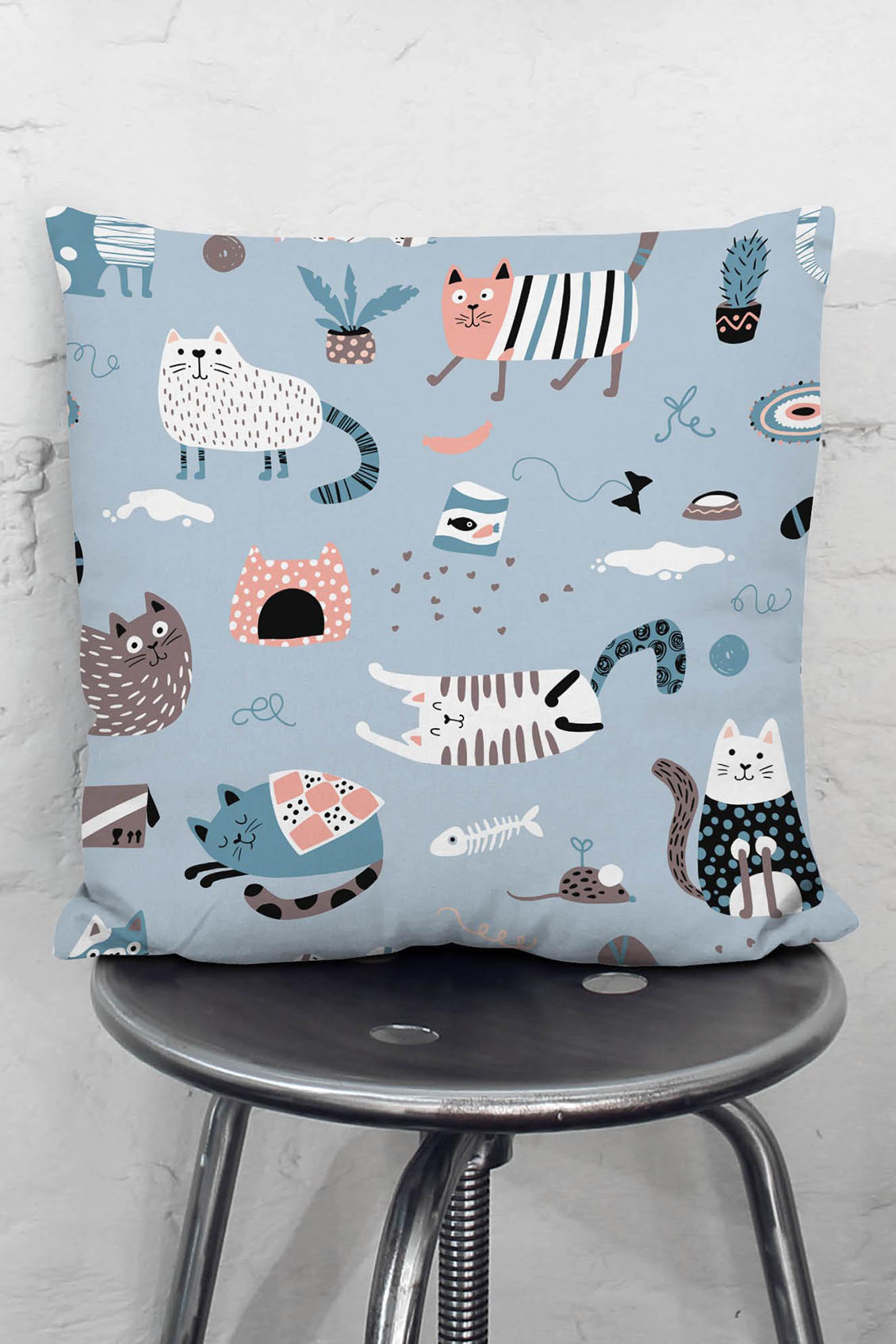 Poduszka Cats Meeting