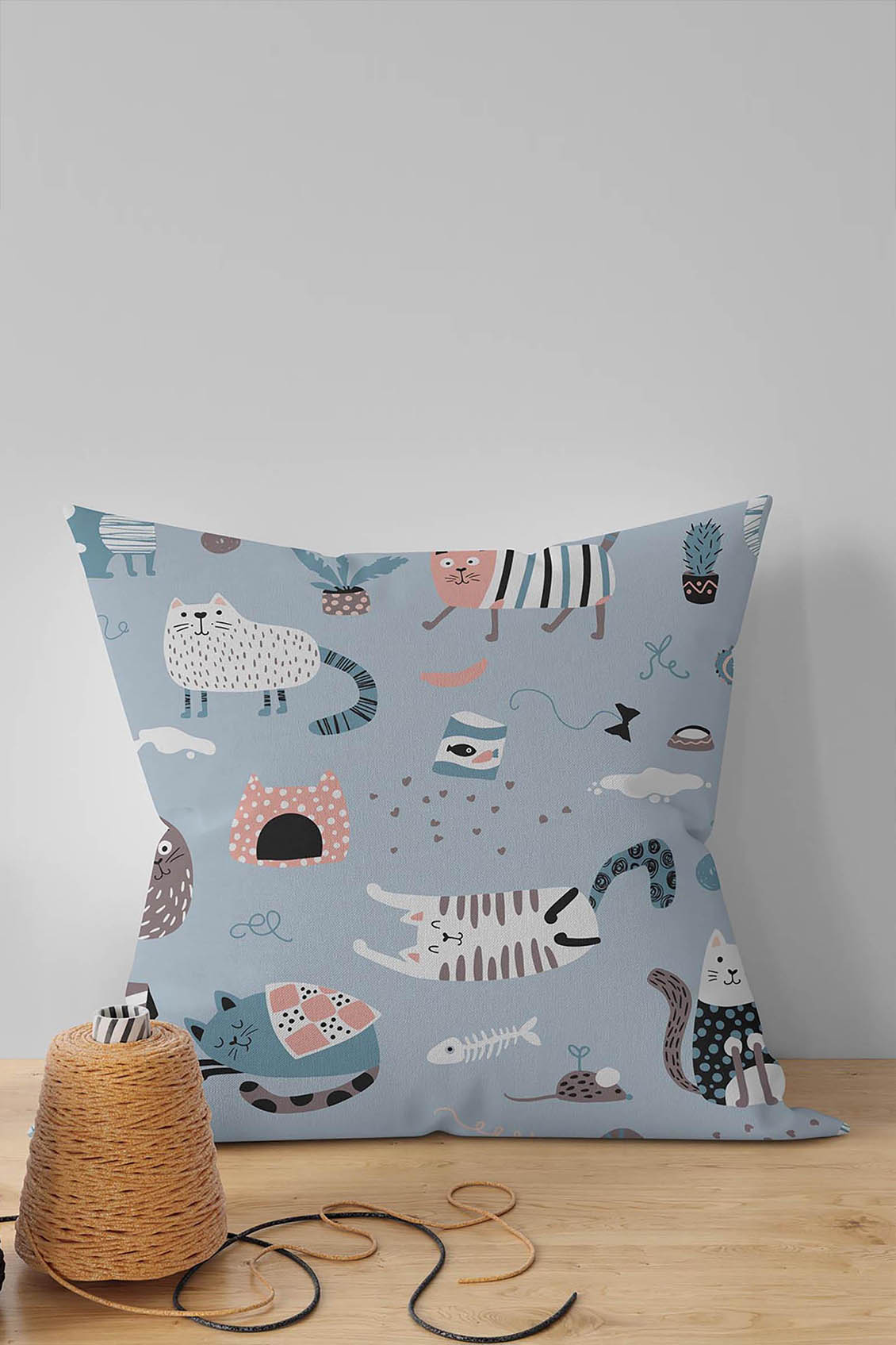 Poduszka Cats Meeting