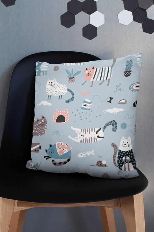 Poduszka Cats Meeting