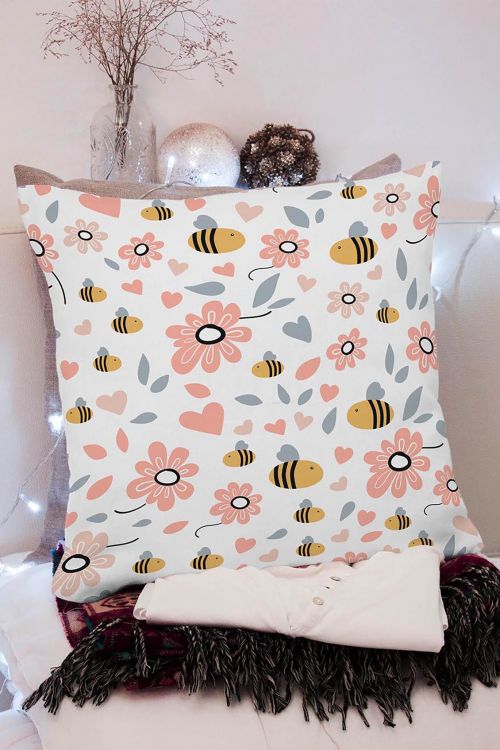 Poduszka Flower Bee