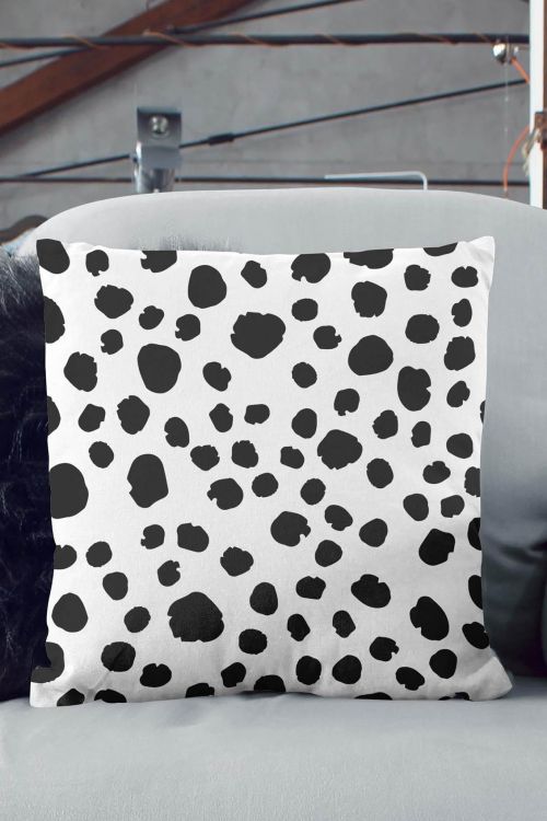 Poduszka Black Animal Pattern