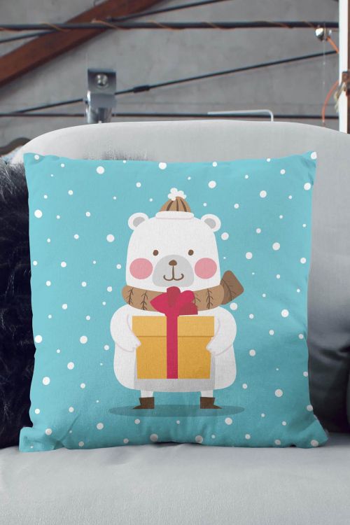 Poduszka Christmas Bear