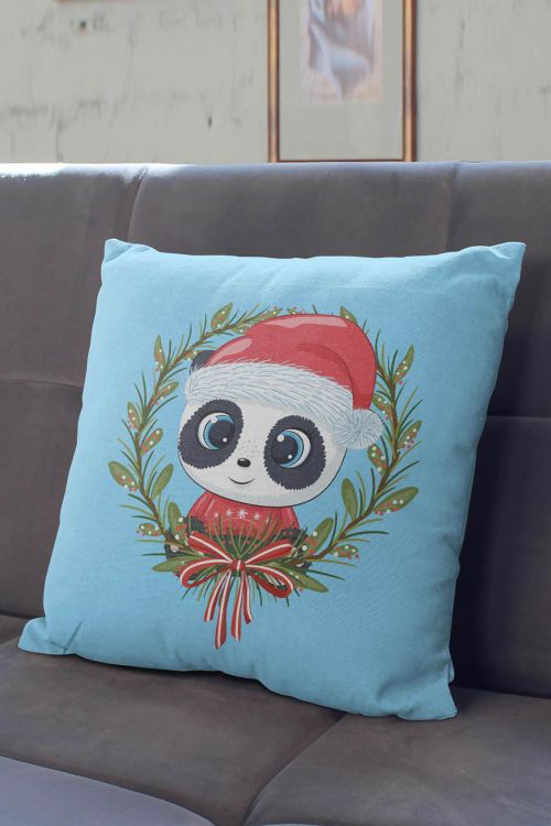 Poduszka Świąteczna Panda