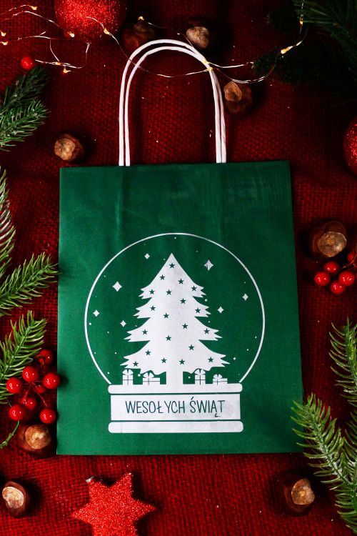 Torba prezentowa Kula Śniegowa