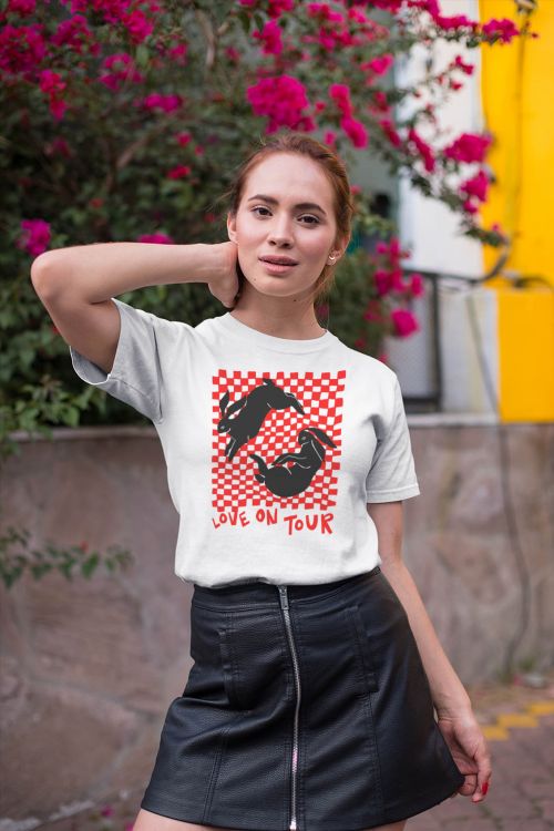 T-shirt oversize Love on Tour