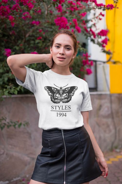 T-shirt oversize Styles Butterfly