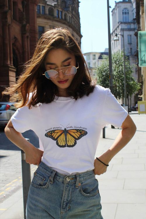 T-shirt oversize TPWK Butterfly Color