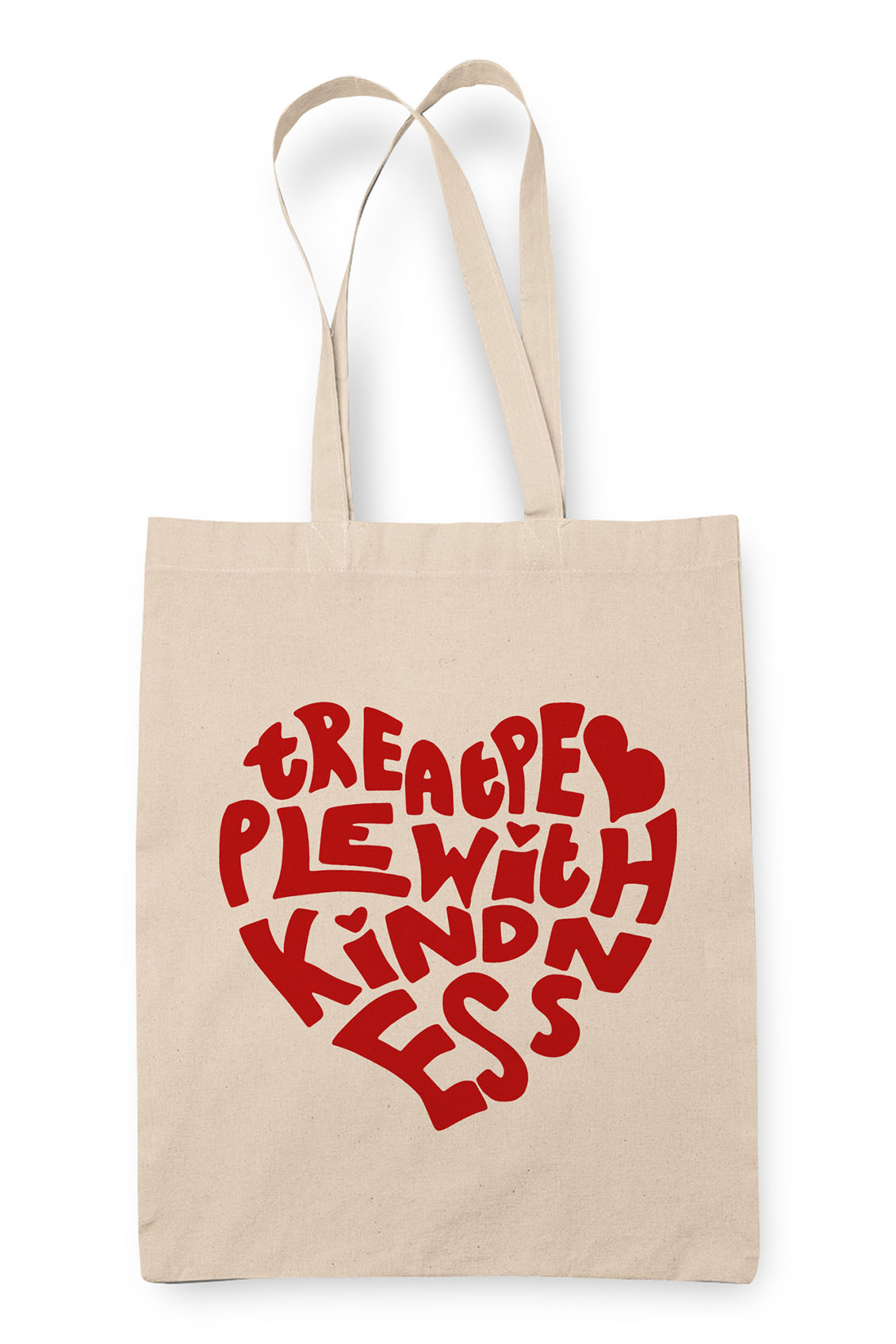 Torba eko Treat People With Kindness Heart