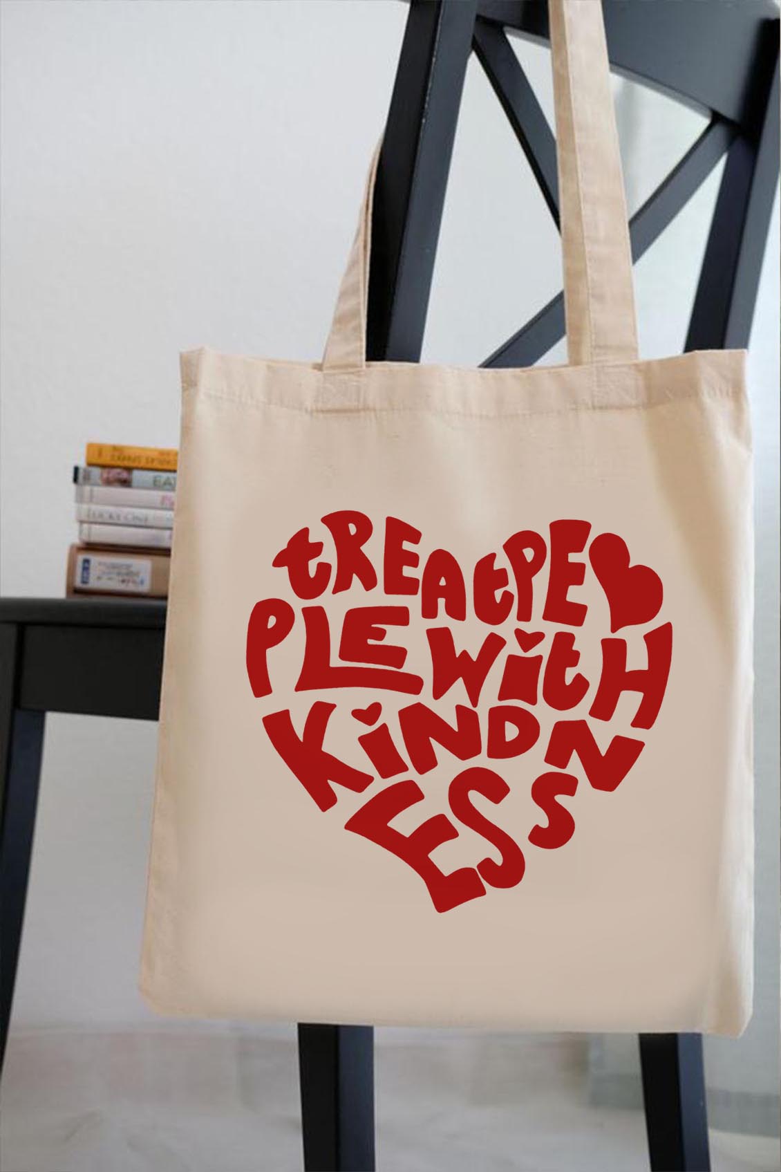 Torba eko Treat People With Kindness Heart