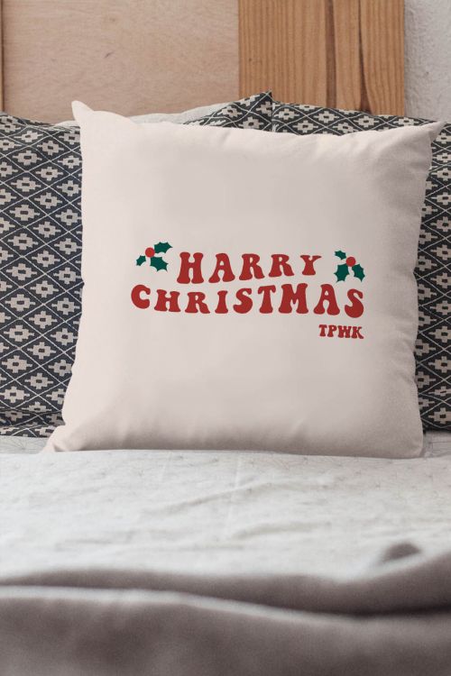Poduszka Bawełniana Canvas Harry Christmas