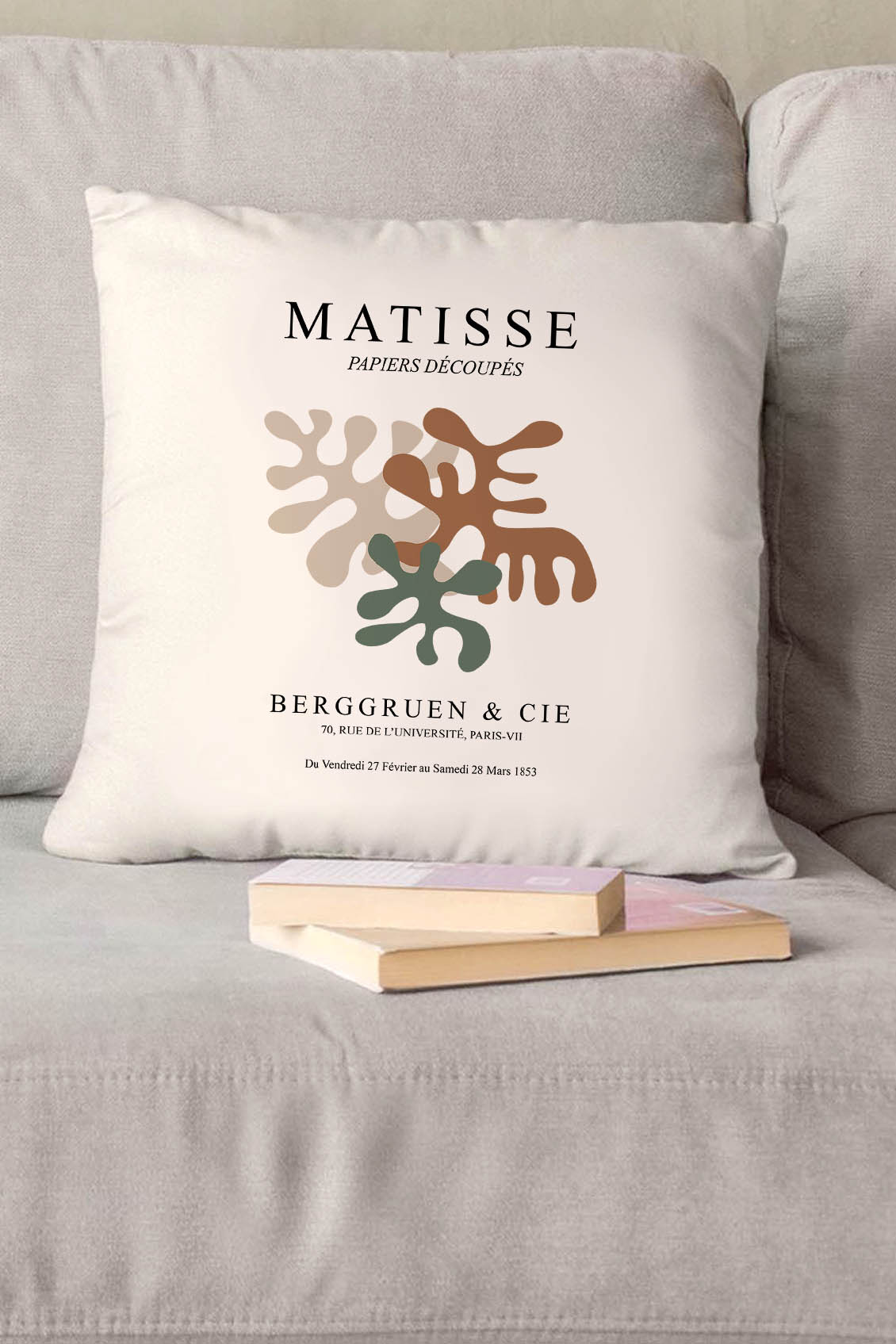 Poduszka Bawełniana Canvas Mattisse Papers Decoupes II