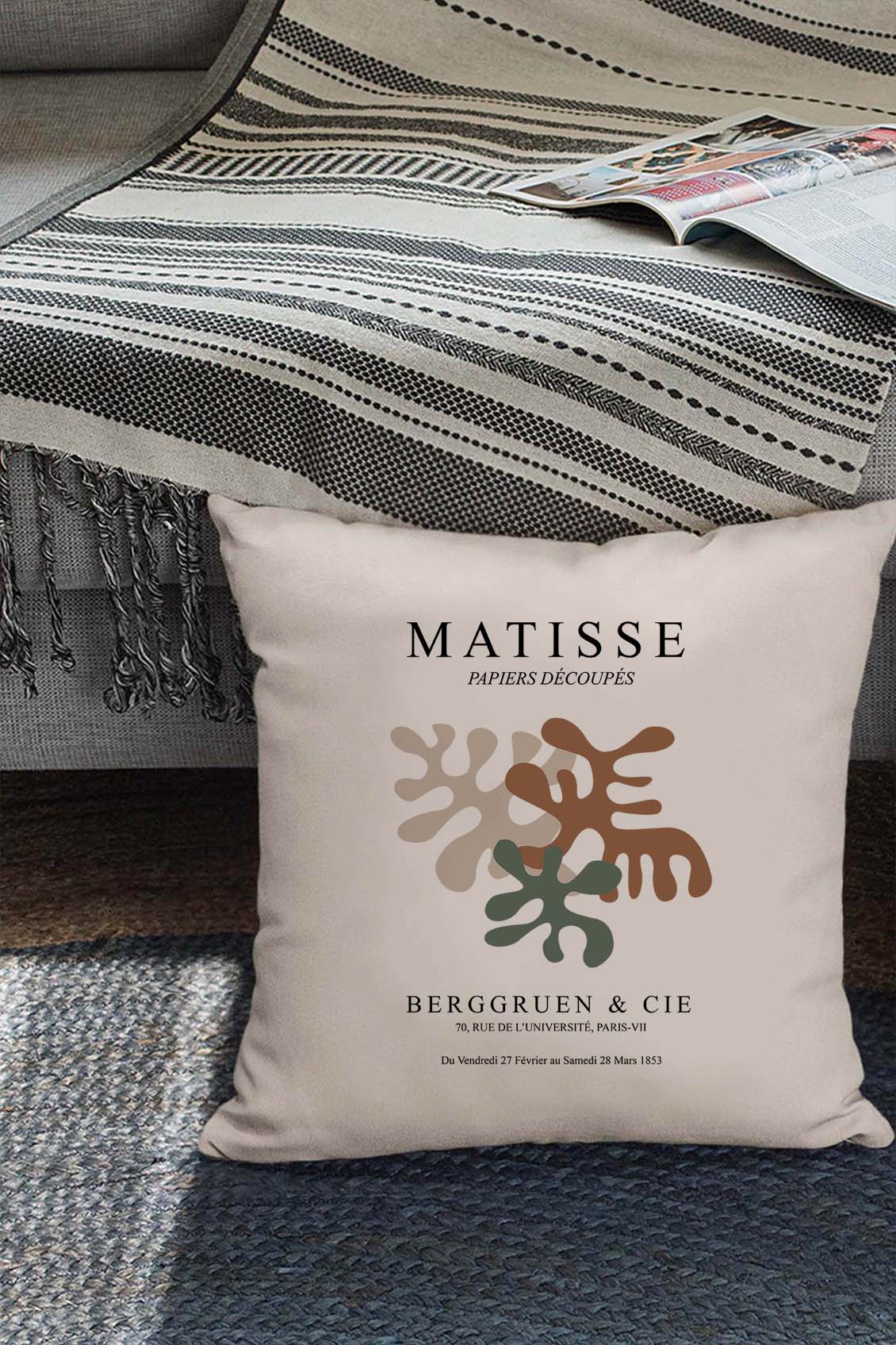 Poduszka Bawełniana Canvas Mattisse Papers Decoupes II