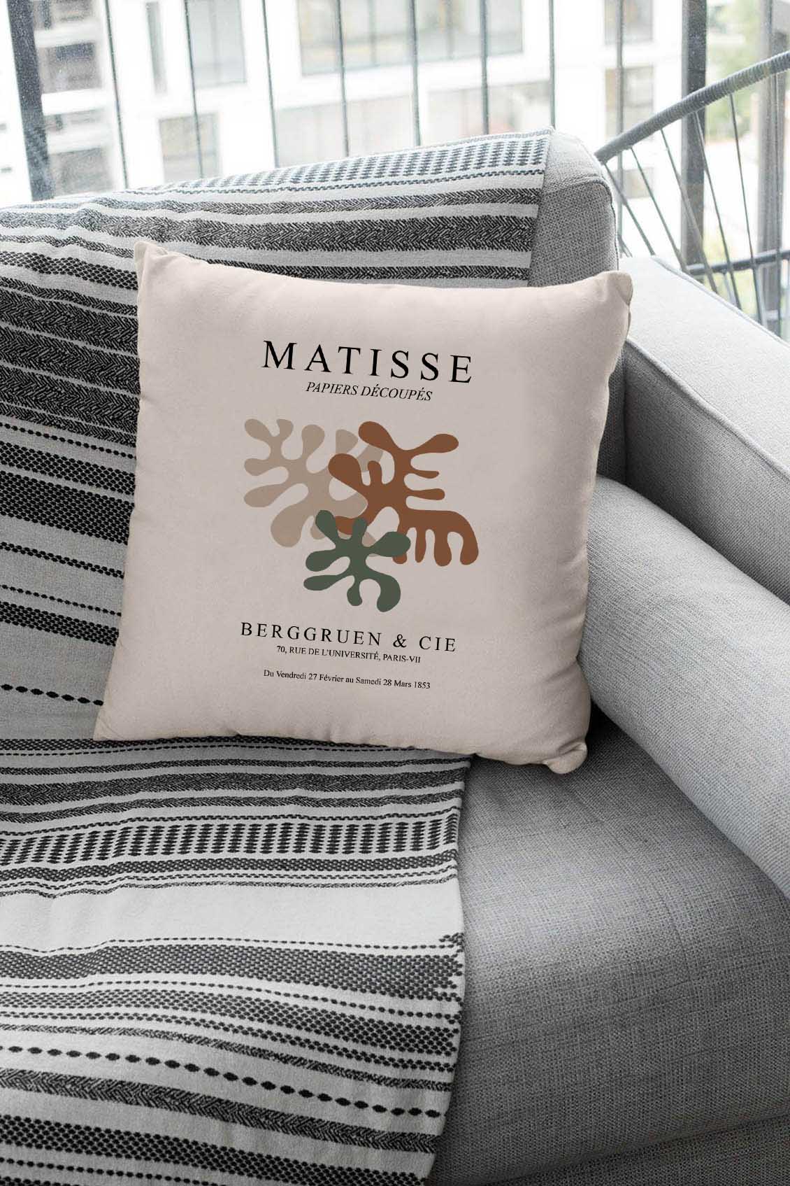 Poduszka Bawełniana Canvas Mattisse Papers Decoupes II