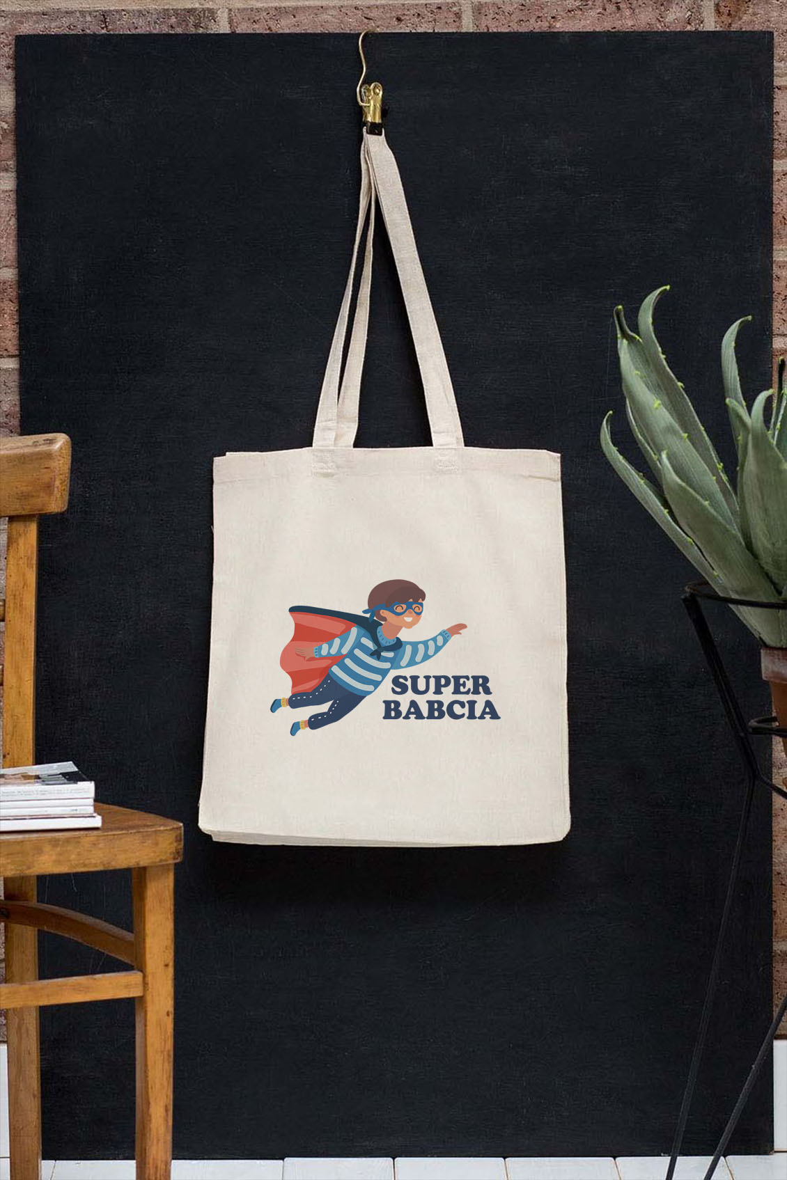 Torba Bawełniana Super Babcia