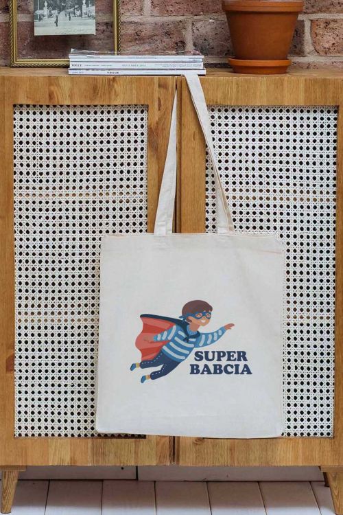 Torba Bawełniana Super Babcia