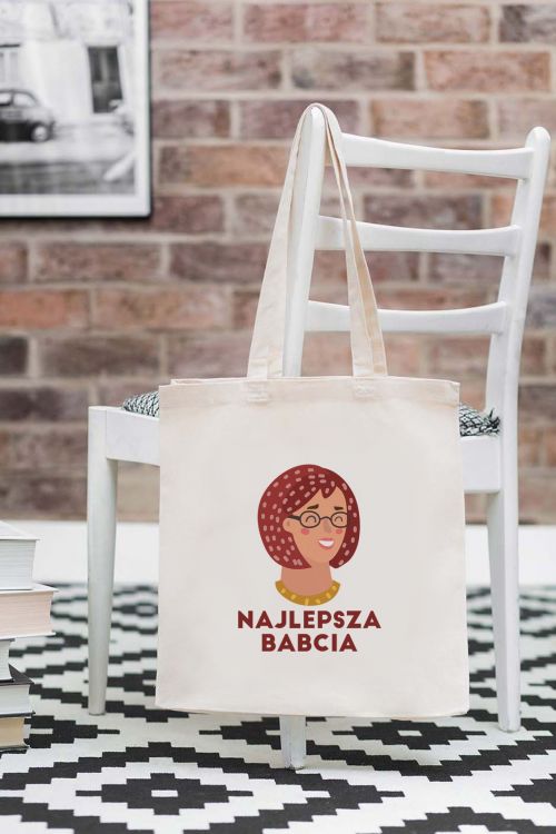 Torba Bawełniana Najlepsza Babcia