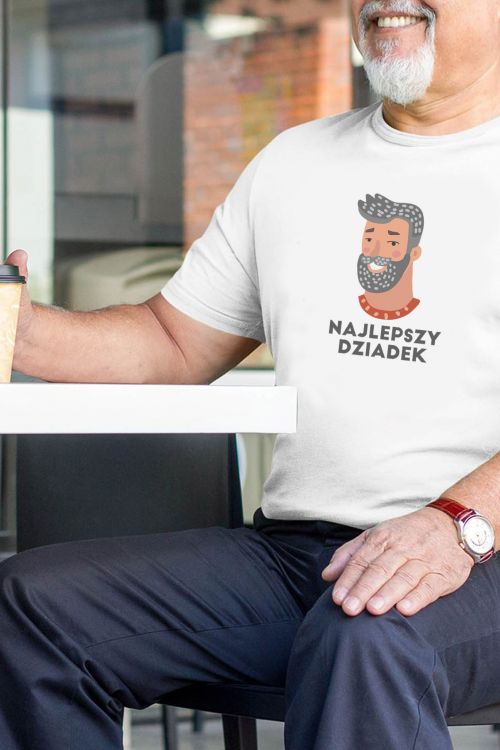 T-shirt oversize Najlepszy Dziadek
