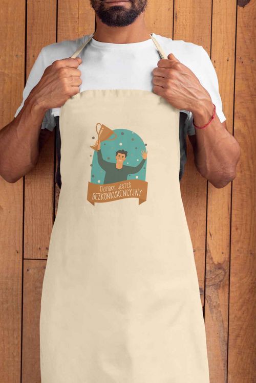 Fartuch Bawełniany Bezkonkurencyjny Dziadek