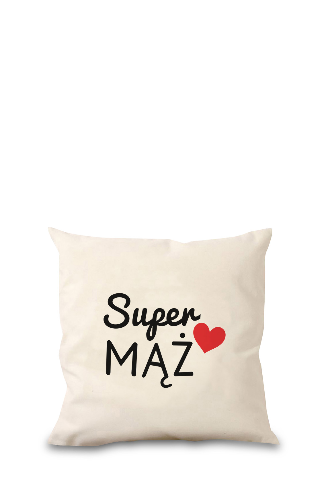 Poduszka Bawełniana Canvas Super Mąż