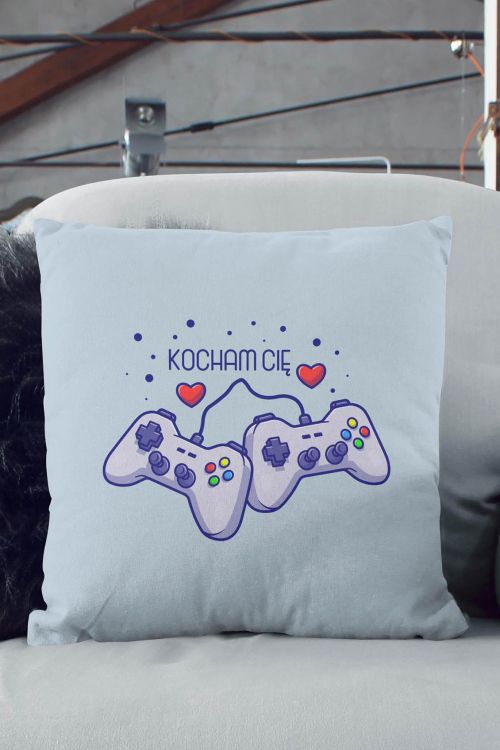 Poduszka Kocham Cię Gry