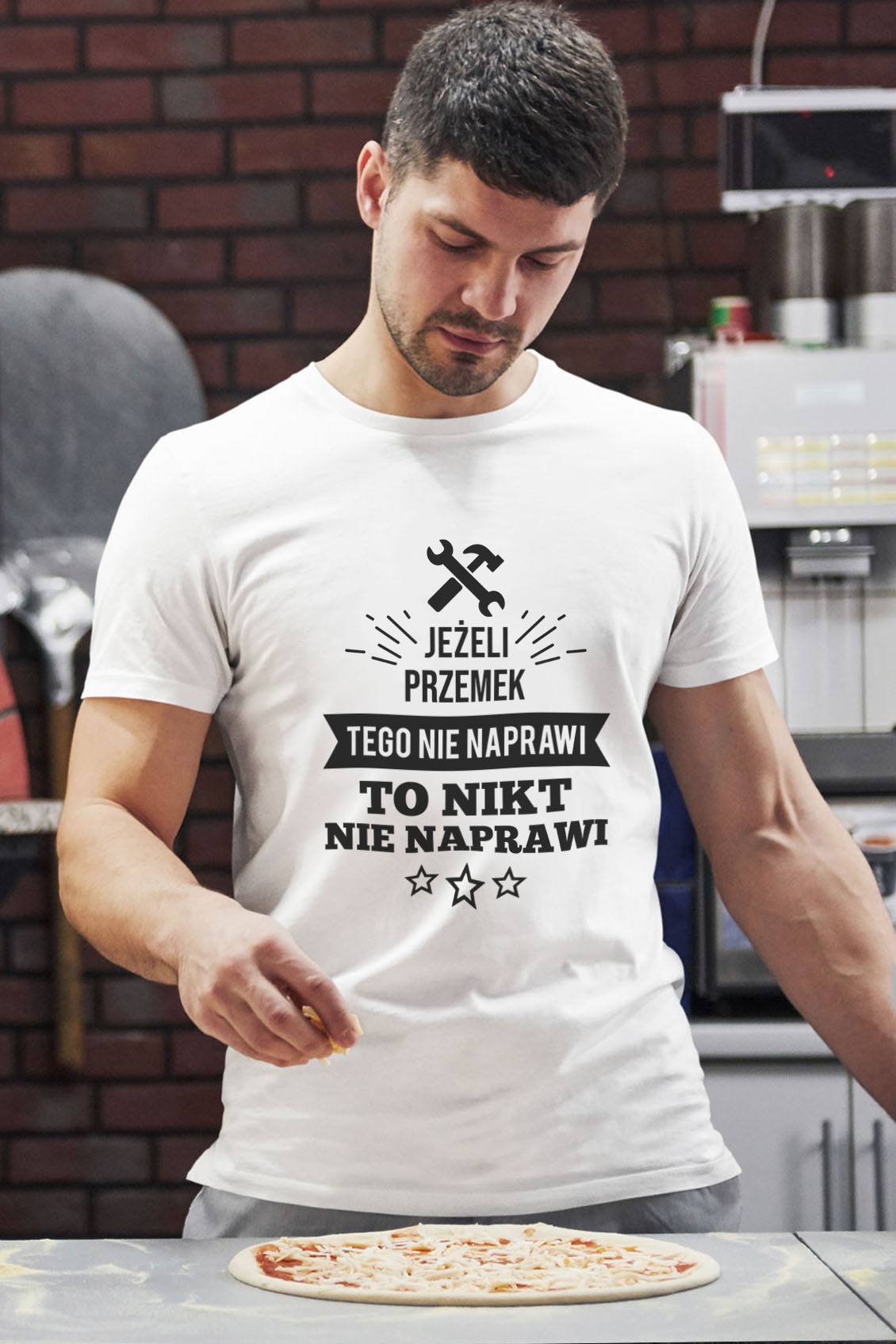 T-shirt oversize Naprawi wszystko PERSONALIZACJA