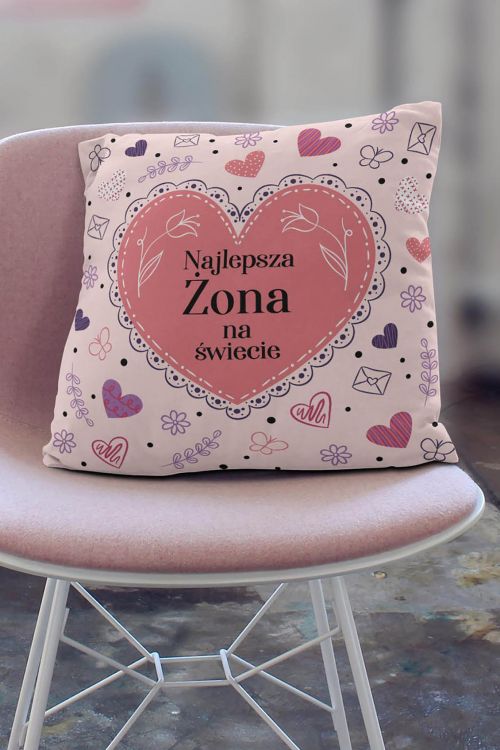 Poduszka Najlepsza Żona na świecie
