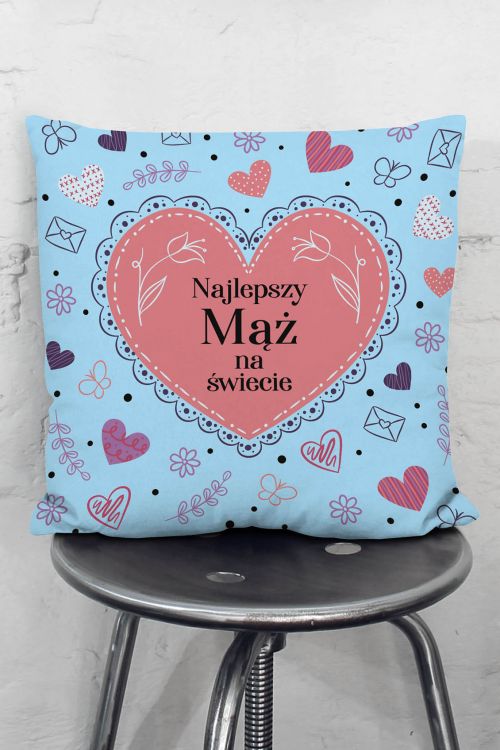 Poduszka Najlepszy Mąż na świecie