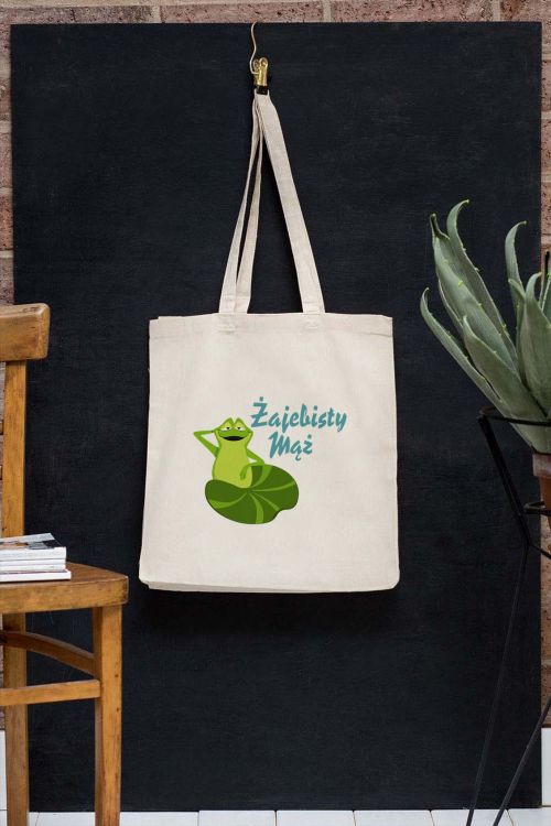 Torba Bawełniana Żajebisty Mąż