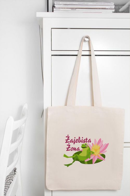 Torba Bawełniana Żajebista Żona