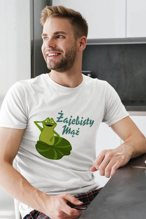 T-shirt oversize Żajebisty Mąż