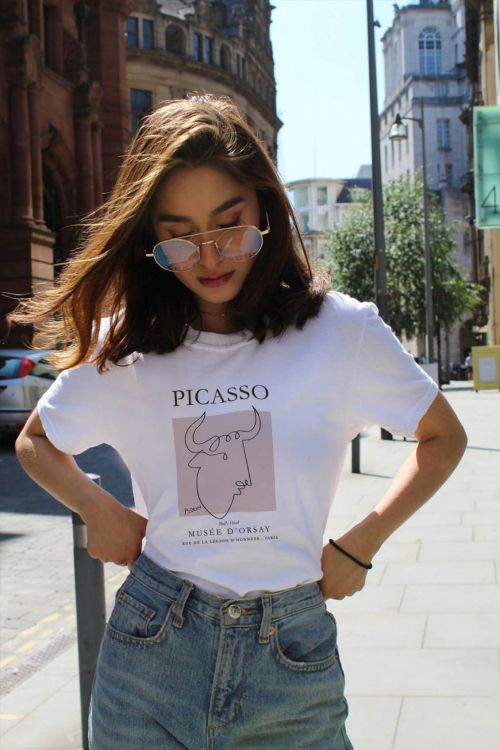 T-shirt oversize Picasso Bull's Head
