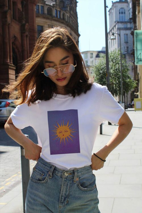 T-shirt oversize Sun Aesthetic